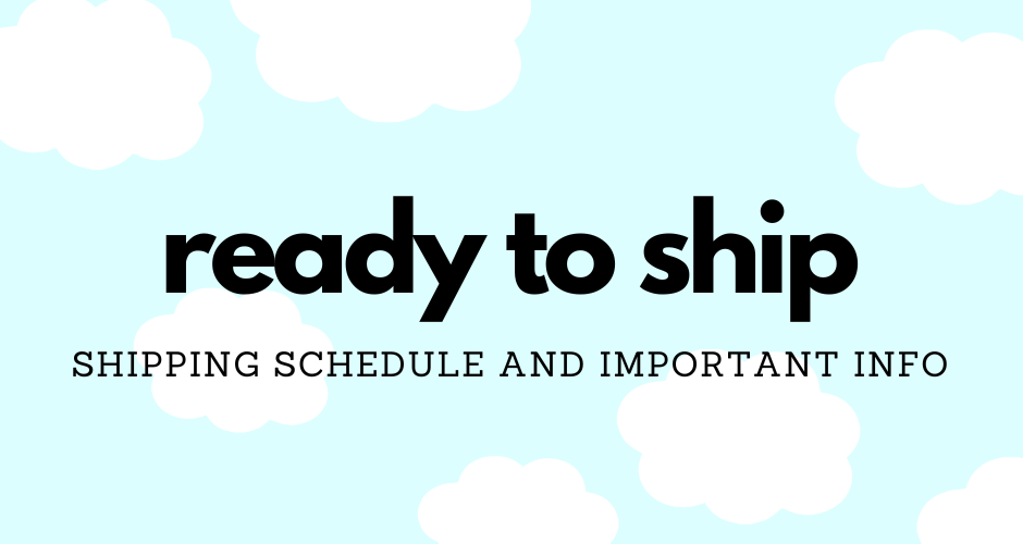 Ready To Ship Shipping Info